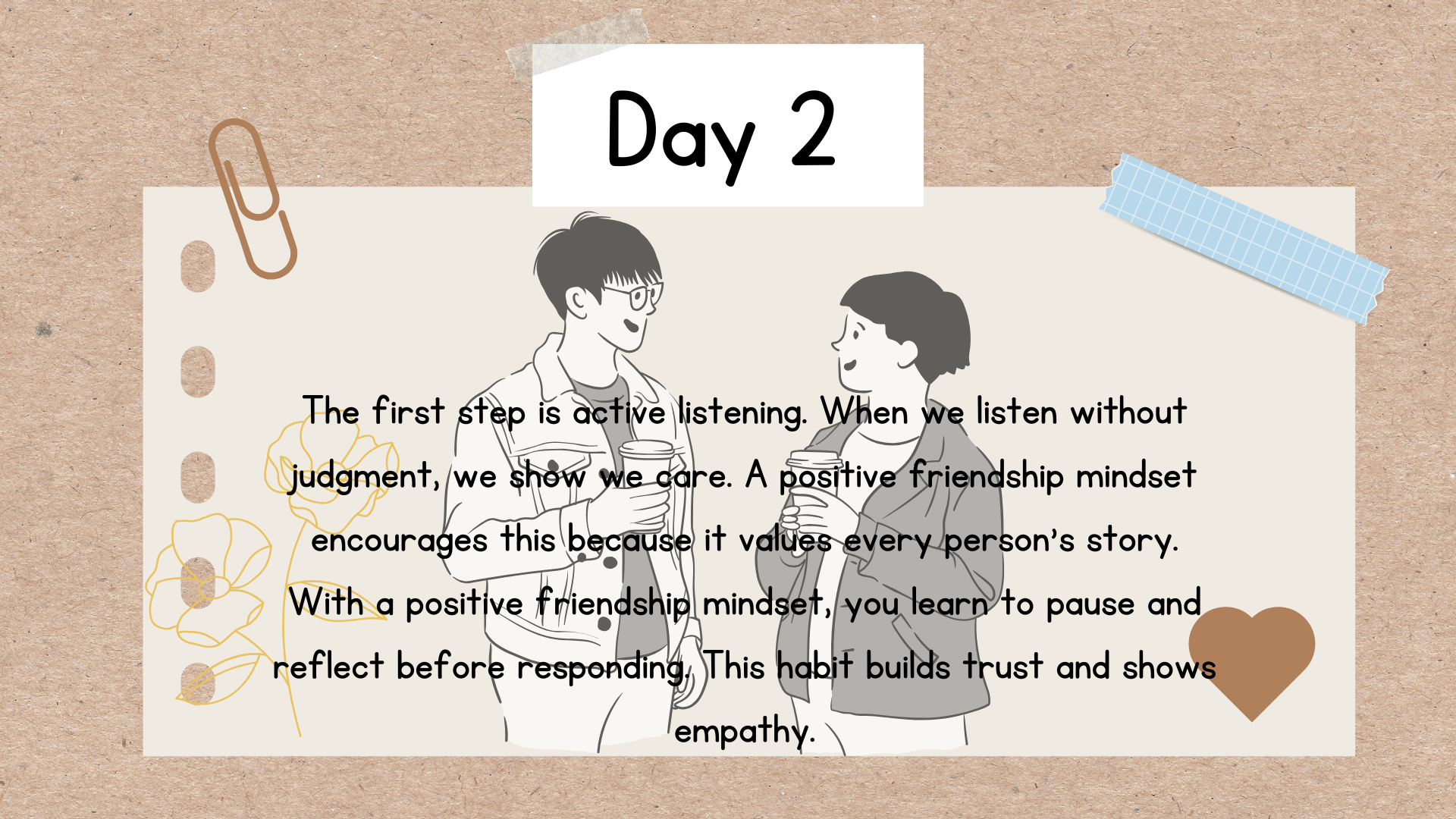 Wisdomrule positive friendship mindset